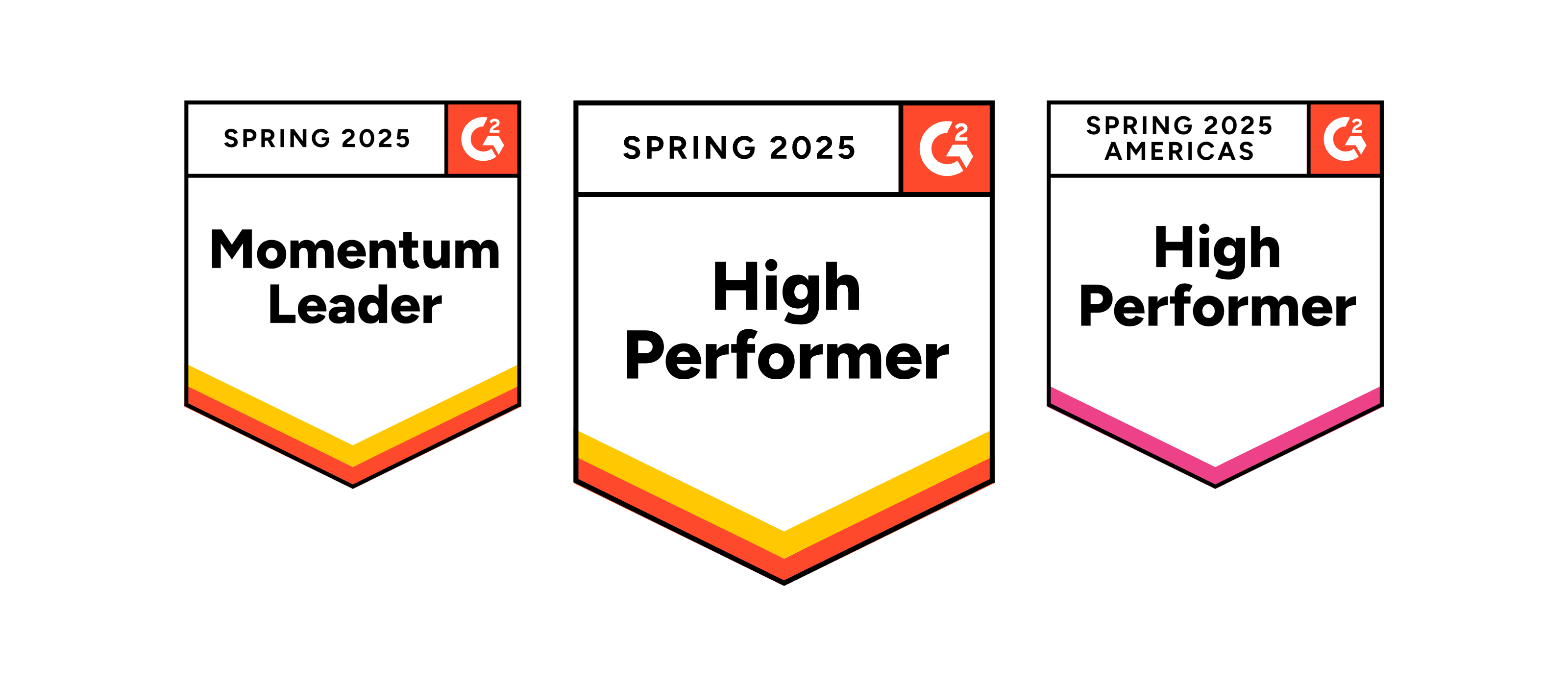 G2 Spring 2025 Badges (Flat)